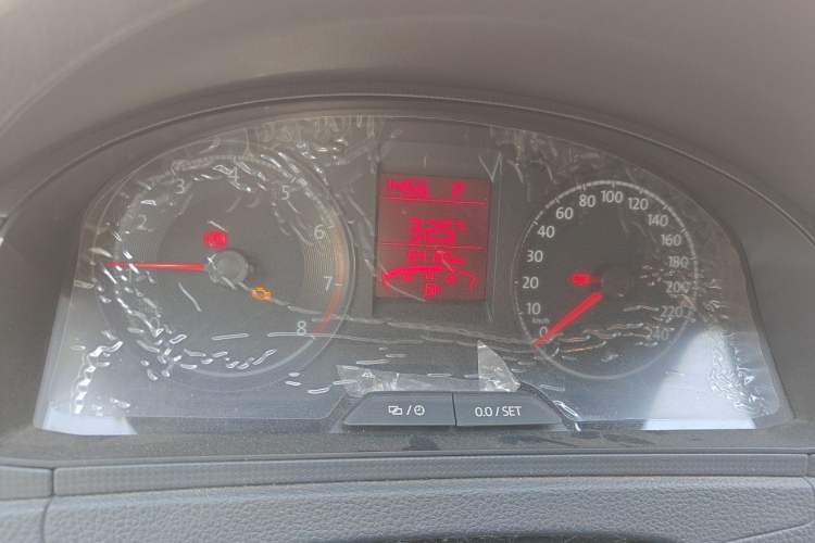 Used Volkswagen Santana 2019 1.5L Automatic Fashion Edition China VI Odometer Close Up