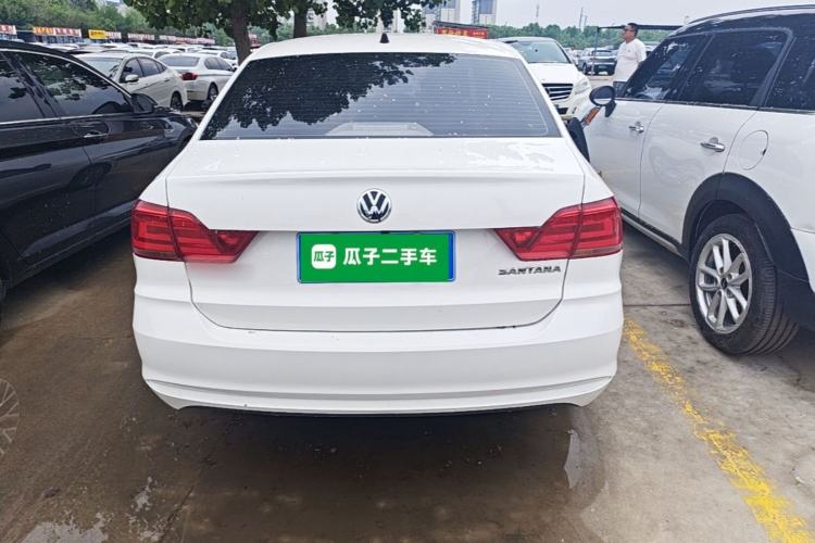 Used Volkswagen Santana 2019 1.5L Automatic Fashion Edition China VI Rear