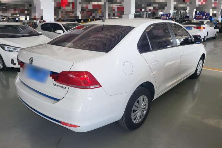 Used Volkswagen Santana 2019 1.5L Automatic Fashion Edition China VI Rear Right 45 Deg