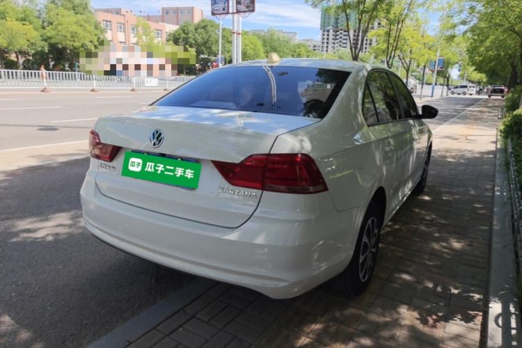 Used Volkswagen Santana 2019 1.5L Manual Fashion Edition China VI Standard Rear Right 45 Deg