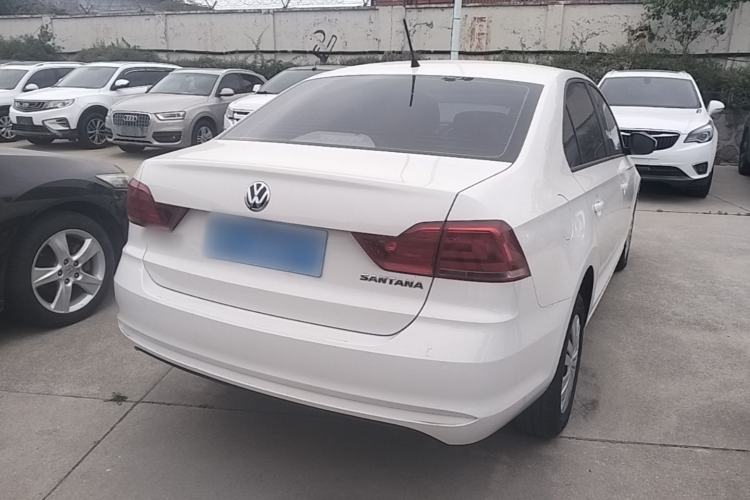 Used Volkswagen Santana 2019 1.5L Automatic Fashion Edition China VI Rear Right 45 Deg