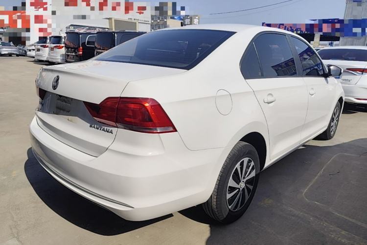 Used Volkswagen Santana 2019 1.5L Manual Fashion Edition China VI Standard Rear Right 45 Deg