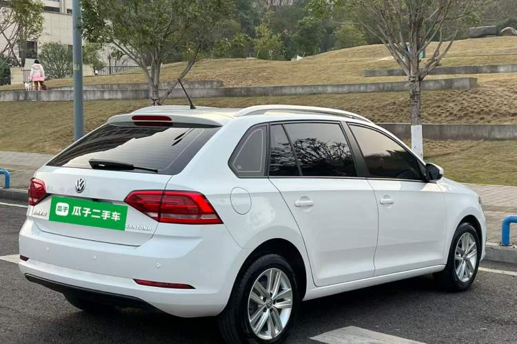 Used Volkswagen Santana 2019 Haona 1.5L Automatic Fashion Edition China VI Standard Rear Right 45 Deg