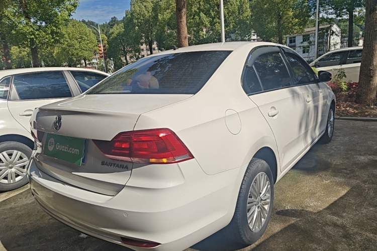 Used Volkswagen Santana 2019 1.5L Manual Comfort Edition China VI Standard Rear Right 45 Deg