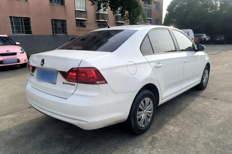 Used Volkswagen Santana 2019 1.5L Manual Fashion Edition China VI Standard Rear Right 45 Deg