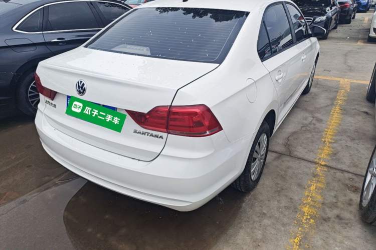 Used Volkswagen Santana 2019 1.5L Automatic Fashion Edition China VI Rear Right 45 Deg