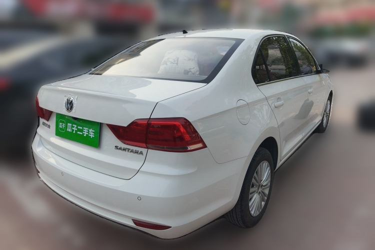 Used Volkswagen Santana 2019 1.5L Automatic Comfort Edition China VI Standard Rear Right 45 Deg