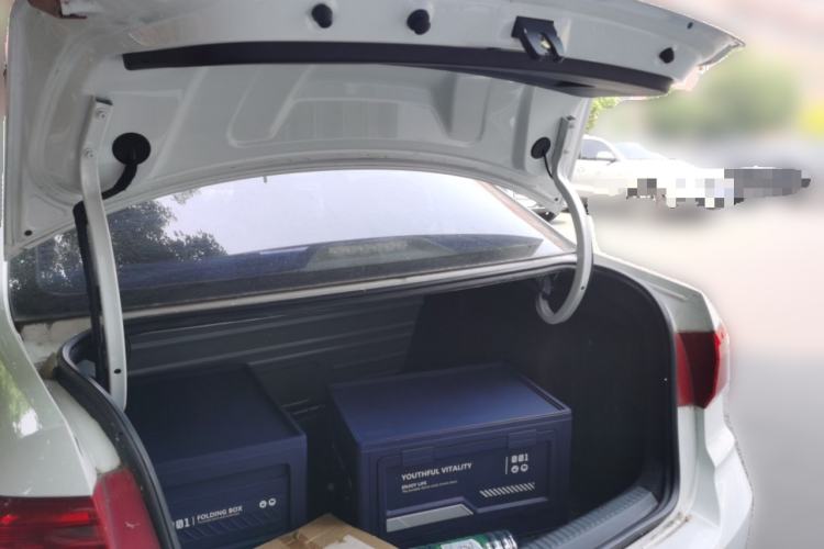 Used Volkswagen Santana 2019 1.5L Automatic Fashion Edition China VI Trunk
