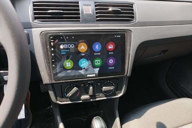Used Volkswagen Santana 2021 1.5L Automatic Fashion Edition Audio And AC Panel