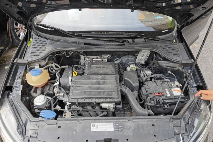 Used Volkswagen Santana 2021 1.5L Automatic Fashion Edition Engine Bay