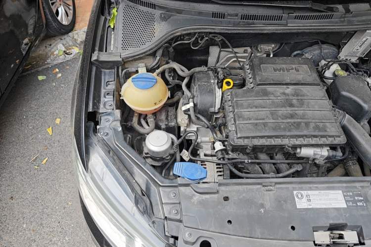 Used Volkswagen Santana 2021 1.5L Automatic Fashion Edition Engine Bay Right