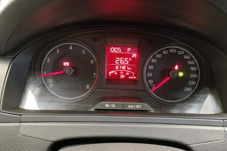 Used Volkswagen Santana 2021 1.5L Automatic Fashion Edition Instrument Cluster