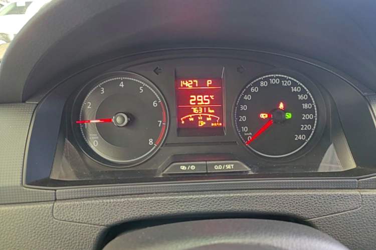Used Volkswagen Santana 2021 1.5L Automatic Fashion Edition Instrument Cluster