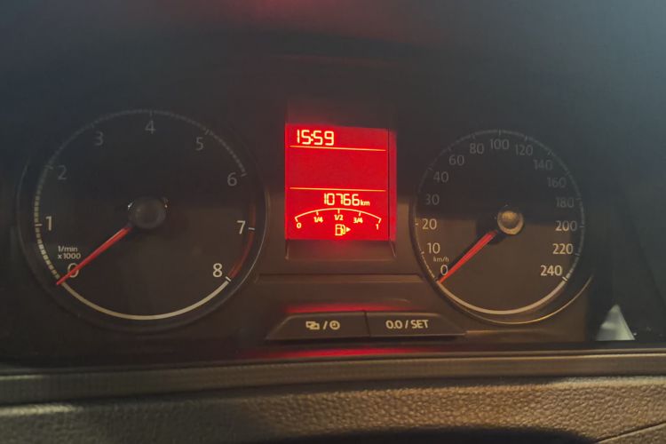 Used Volkswagen Santana 2021 1.5L Automatic Fashion Edition Odometer Close Up