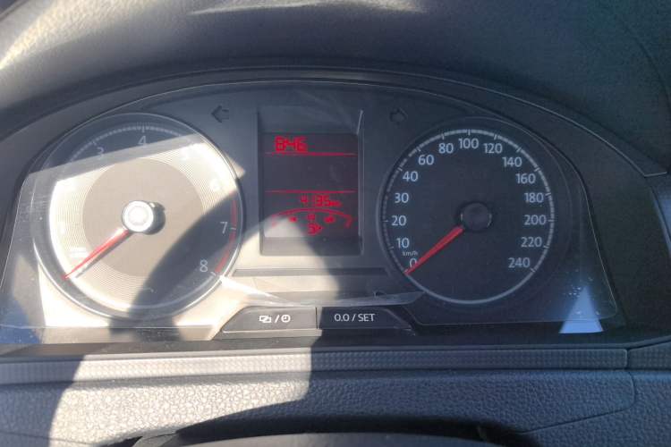 Used Volkswagen Santana 2021 1.5L Manual Fashion Edition Odometer Close Up