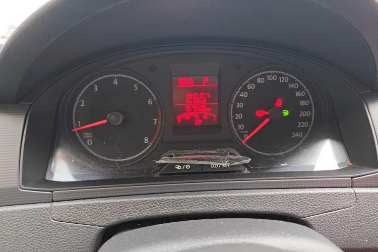 Used Volkswagen Santana 2021 1.5L Automatic Fashion Edition Odometer Close Up