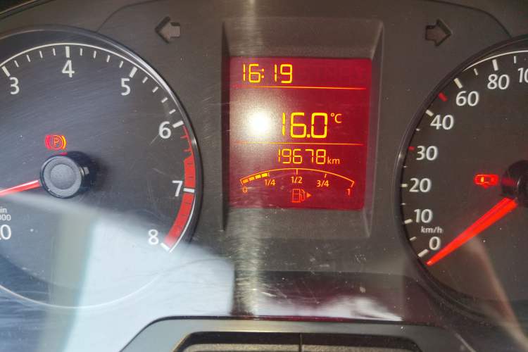 Used Volkswagen Santana 2021 1.5L Manual Fashion Edition Odometer Close Up