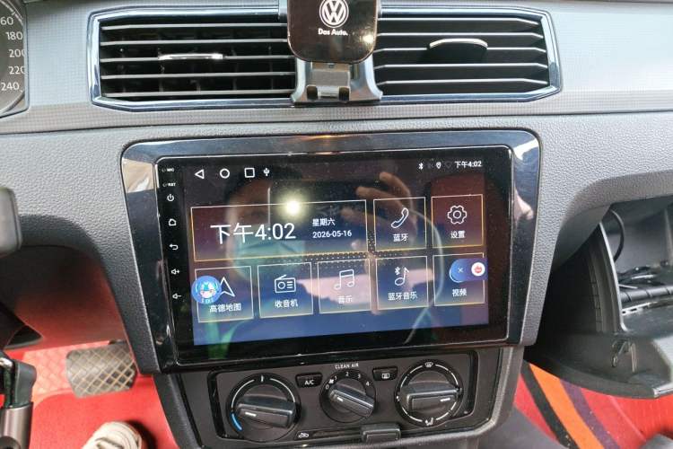 Used Volkswagen Santana 2021 1.5L Automatic Fashion Edition Audio And AC Panel