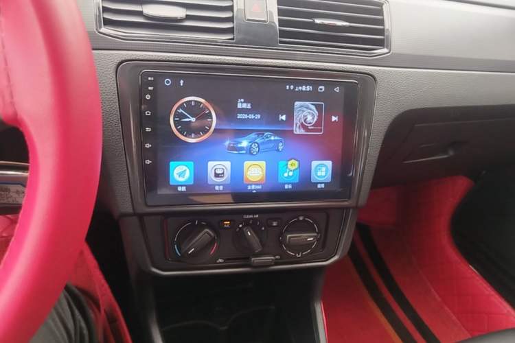 Used Volkswagen Santana 2021 1.5L Manual Fashion Edition Audio And AC Panel
