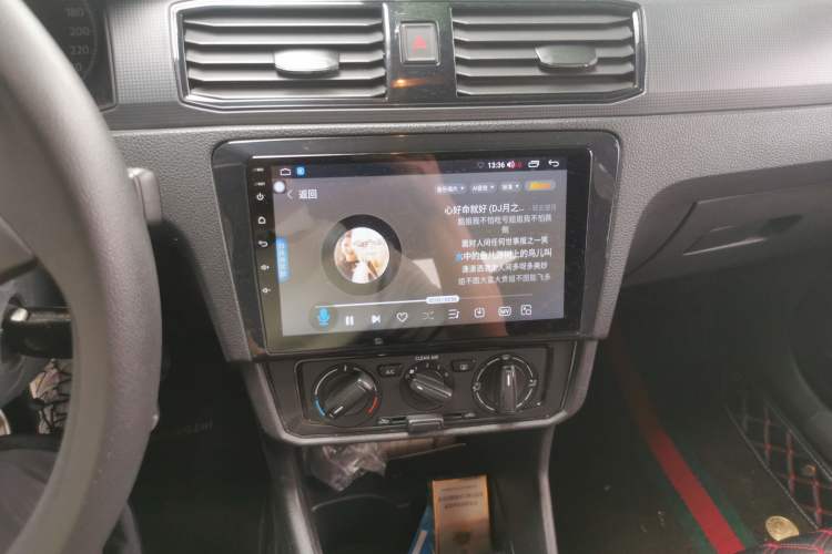 Used Volkswagen Santana 2021 1.5L Manual Fashion Edition Audio And AC Panel
