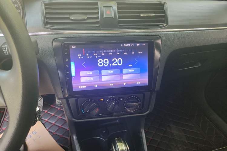 Used Volkswagen Santana 2021 1.5L Automatic Fashion Edition Audio And AC Panel