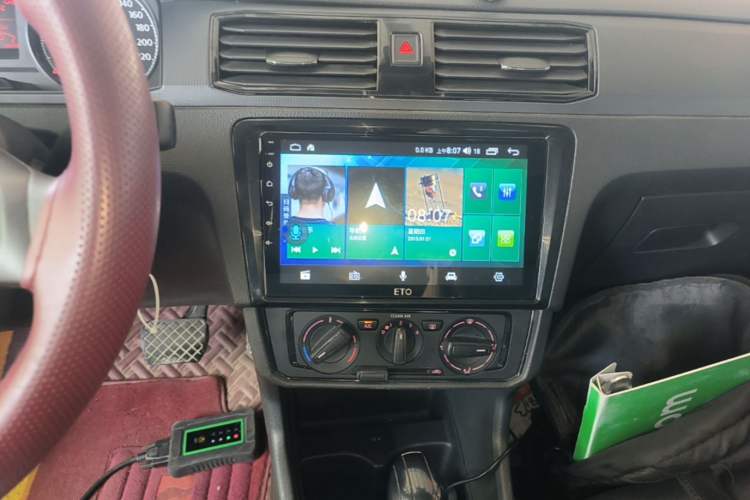 Used Volkswagen Santana 2021 1.5L Automatic Fashion Edition Audio And AC Panel