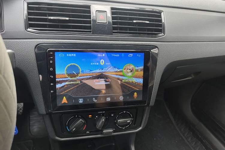 Used Volkswagen Santana 2021 1.5L Automatic Fashion Edition Audio And AC Panel