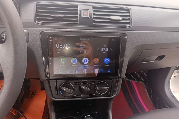 Used Volkswagen Santana 2021 1.5L Automatic Fashion Edition Audio And AC Panel