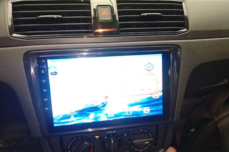 Used Volkswagen Santana 2021 1.5L Automatic Fashion Edition Audio And AC Panel
