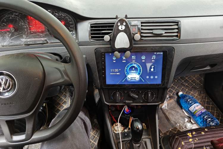Used Volkswagen Santana 2021 1.5L Automatic Fashion Edition Audio And AC Panel
