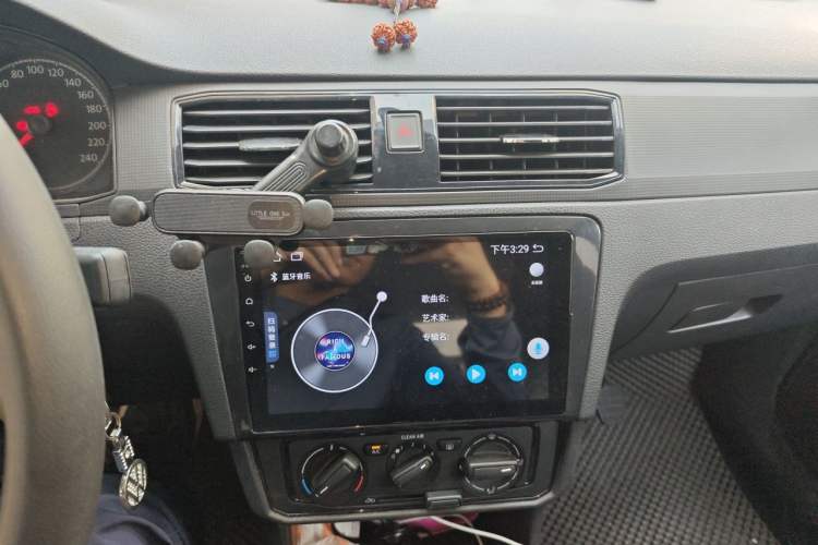 Used Volkswagen Santana 2021 1.5L Automatic Fashion Edition Audio And AC Panel