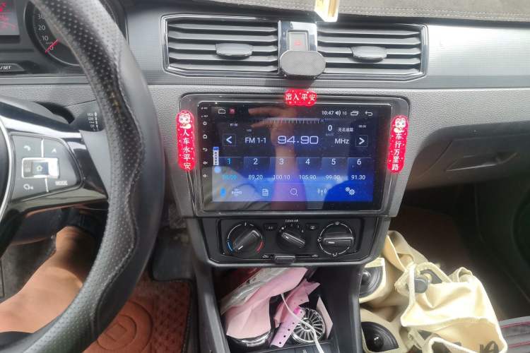 Used Volkswagen Santana 2021 1.5L Manual Fashion Edition Audio And AC Panel