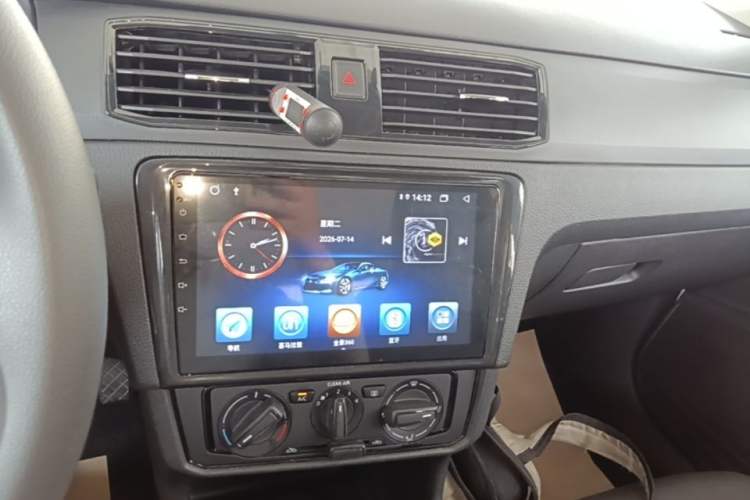 Used Volkswagen Santana 2021 1.5L Automatic Fashion Edition Audio And AC Panel
