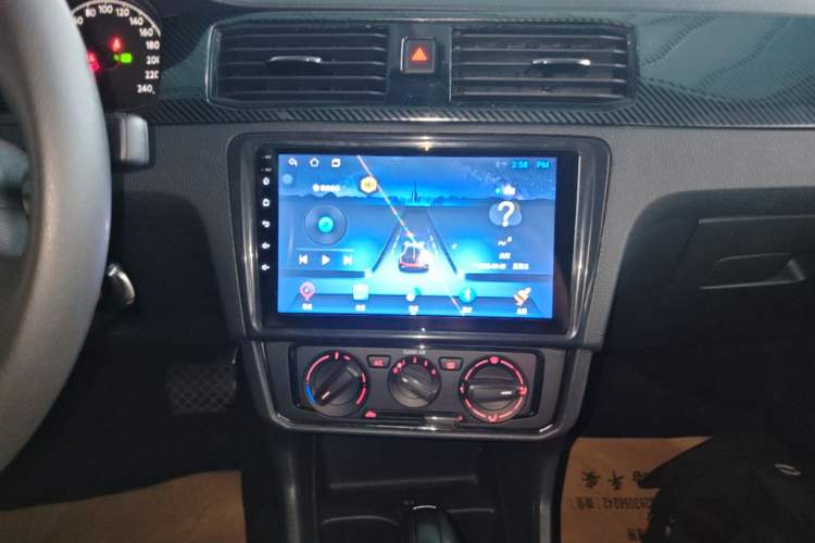 Used Volkswagen Santana 2021 1.5L Automatic Fashion Edition Audio And AC Panel