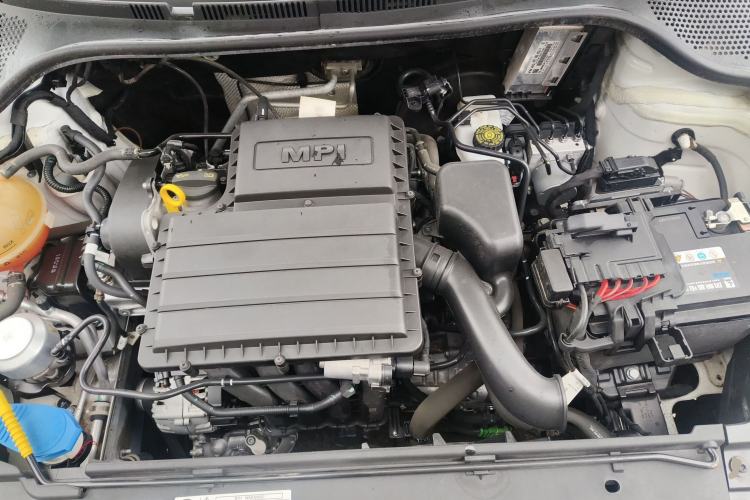 Used Volkswagen Santana 2021 1.5L Automatic Fashion Edition Engine Bay