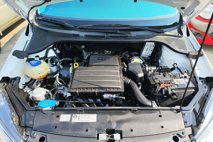 Used Volkswagen Santana 2021 1.5L Automatic Fashion Edition Engine Bay
