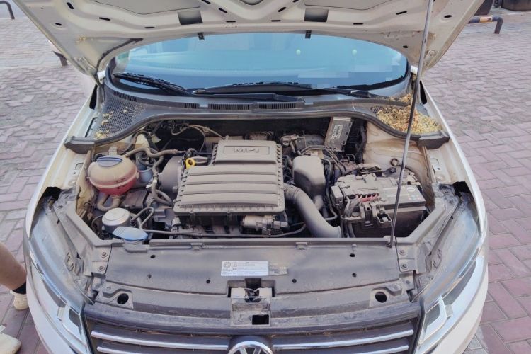 Used Volkswagen Santana 2021 1.5L Automatic Fashion Edition Engine Bay
