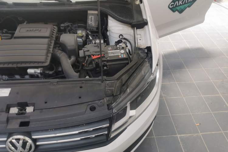 Used Volkswagen Santana 2021 1.5L Manual Fashion Edition Engine Bay Left