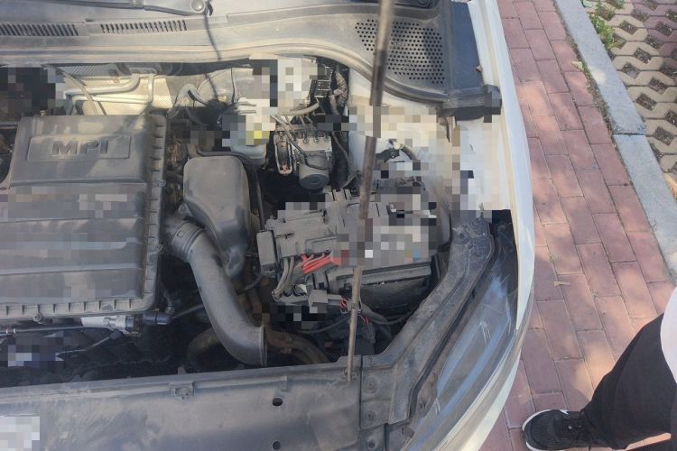 Used Volkswagen Santana 2021 1.5L Manual Fashion Edition Engine Bay Left