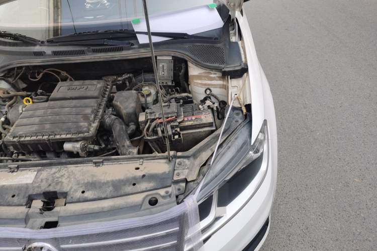 Used Volkswagen Santana 2021 1.5L Automatic Fashion Edition Engine Bay Left