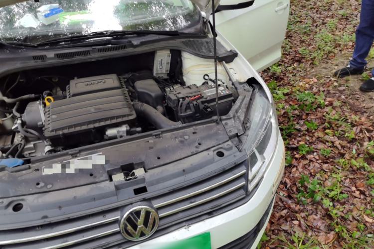 Used Volkswagen Santana 2021 1.5L Manual Fashion Edition Engine Bay Left
