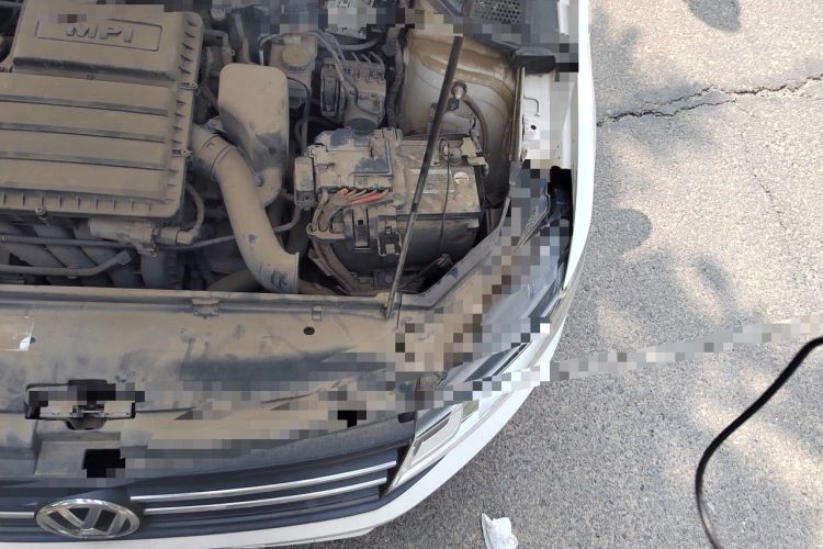 Used Volkswagen Santana 2021 1.5L Manual Fashion Edition Engine Bay Left
