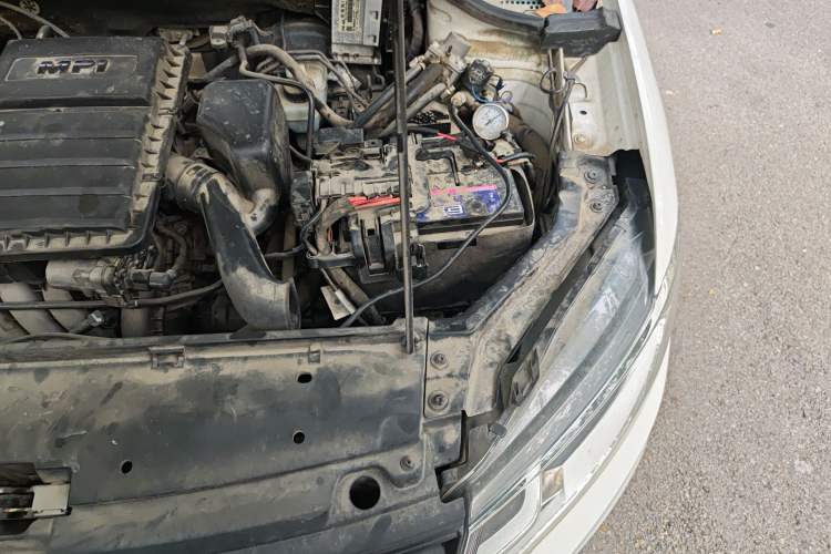 Used Volkswagen Santana 2021 1.5L Automatic Fashion Edition Engine Bay Left