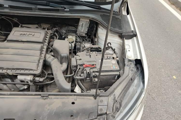 Used Volkswagen Santana 2021 1.5L Automatic Fashion Edition Engine Bay Left