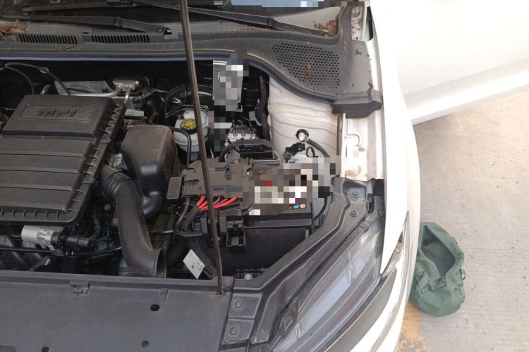 Used Volkswagen Santana 2021 1.5L Automatic Fashion Edition Engine Bay Left