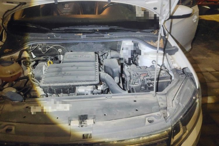 Used Volkswagen Santana 2021 1.5L Manual Fashion Edition Engine Bay Left