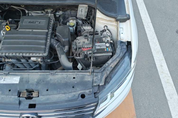 Used Volkswagen Santana 2021 1.5L Automatic Fashion Edition Engine Bay Left