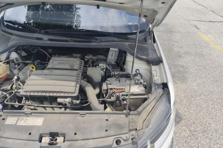 Used Volkswagen Santana 2021 1.5L Automatic Fashion Edition Engine Bay Left