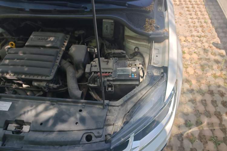 Used Volkswagen Santana 2021 1.5L Automatic Fashion Edition Engine Bay Left