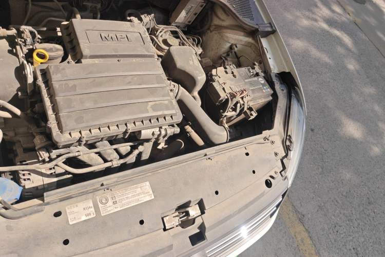 Used Volkswagen Santana 2021 1.5L Manual Fashion Edition Engine Bay Left